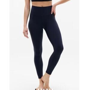 NWOT Athleta Elation Ultra High Rise 7/8 Leggings XS Navy Blue